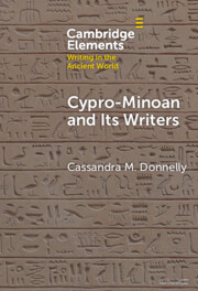 Elements in Writing in the Ancient World